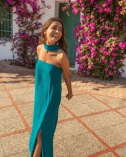 VESTIDO MRS. ARTEAGA · AZUL