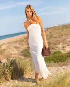 VESTIDO SALTY NIGHTS · BLANCO