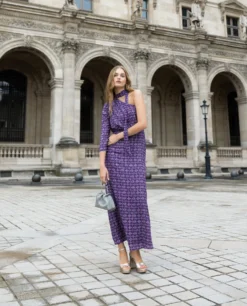 VESTIDO LÉONIE · MORADO