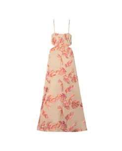 VESTIDO SUNNY STORY · ESTAMPADO -[品牌] Ventas THE-ARE vestido largo estampado lazada espalda tirantes mujer the are eci img 5 scaled