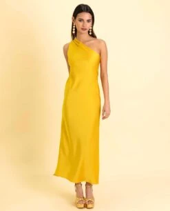 VESTIDO MRS. ABRIL · AMARILLO -[品牌] Ventas THE-ARE vestido midi amarillo lazada mujer the are eci img 2 a7e0e720 f93e 4b05 8807 b77bee99e831