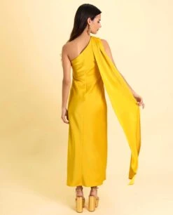 VESTIDO MRS. ABRIL · AMARILLO -[品牌] Ventas THE-ARE vestido midi amarillo lazada mujer the are eci img 3 81231752 e7ee 4aa4 974b faaa71003bb2