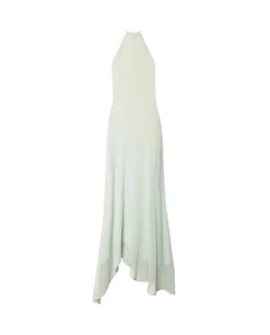 VESTIDO ONA · MENTA -[品牌] Ventas THE-ARE vestido midi asimetrico menta cuello halter invitada mujer the are eci img 5 scaled