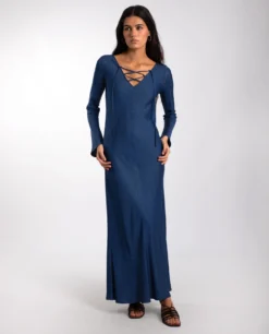 VESTIDO VERMUT VIBES · AZUL