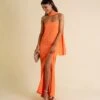 VESTIDO MRS. ARTEAGA · NARANJA