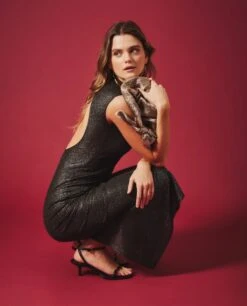 VESTIDO WITH THE GIRLS · NEGRO