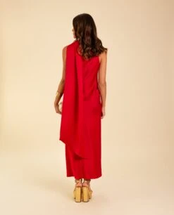 VESTIDO MRS. ABRIL · ROJO -[品牌] Ventas THE-ARE vestido midi rojo lazada mujer the are eci img 3 21b47817 fd9d 4cef 8868 42a3b5179c29