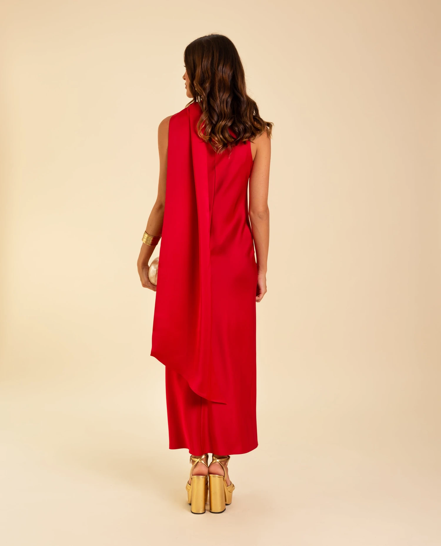 VESTIDO MRS. ABRIL · ROJO 6 VESTIDO MRS. ABRIL · ROJO - Imagen 6