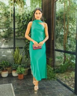 VESTIDO MRS. ABRIL · VERDE -[品牌] Ventas THE-ARE vestido midi verde lazada mujer the are1 be394a2d 2ad1 431d a22b ad76259f6706