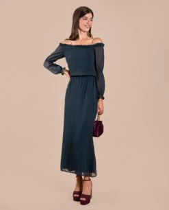 VESTIDO CAMILLE · VERDE