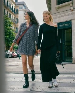 VESTIDO TIMELESS TIES · ESTAMPADO -[品牌] Ventas THE-ARE vestido negro corto