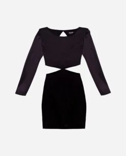 VESTIDO NIGHT SECRETS · NEGRO -[品牌] Ventas THE-ARE vestido negro corto abertura espalda mujer the are eci img 5