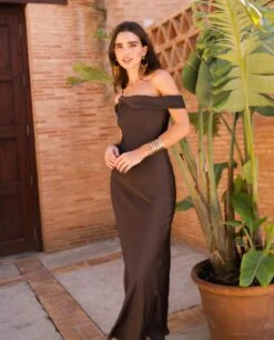 VESTIDO CÓRDOBA · MARRÓN